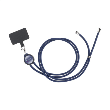 Logotrade promotional item image of: Lace Lanyard GRS RPET 5 mm keycord